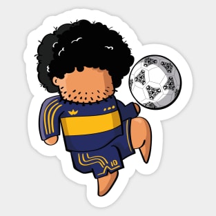 Maradona Boca Juniors Sticker